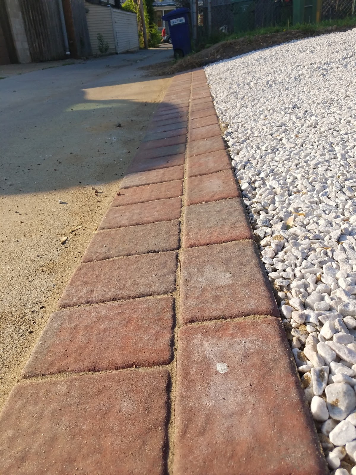 Custom Stoneworks & Design Inc. Gravel Driveway Parking Pad in Baltimore