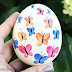 How to Paint a Watercolor Butterfly Painted Rock