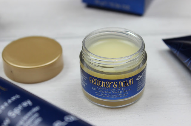 Feather & Down Sweet Dreams All Purpose Sleep Balm A review of Feather & Down Sweet Dreams All Purpose Sleep Balm