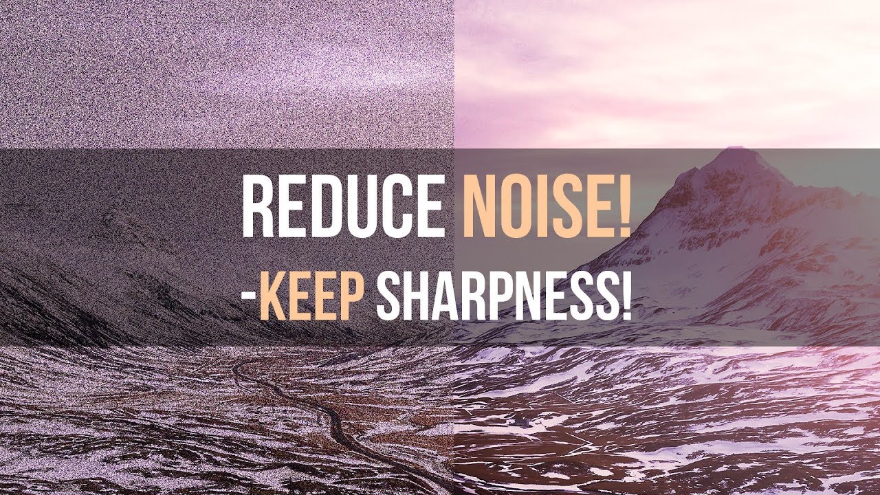 Reduce NOISE by A LOT in ANY Drone and DSLR Photo