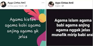 Berita Terhangat Netizen: Waspada Akun Mencerai-Beraikan Sara ‘Ayyu Cintaa Amii’ Berita Terhangat Netizen: Waspada Akun Mencerai-Beraikan Sara ‘Ayyu Cintaa Amii’