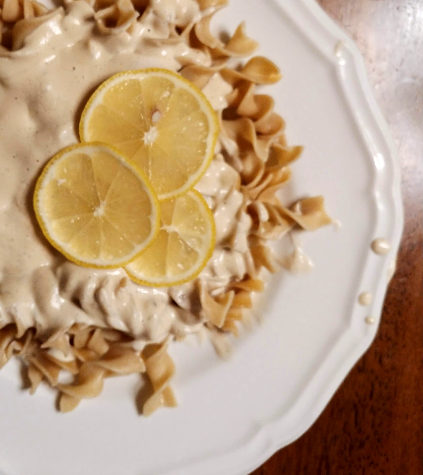 Dinner at the Johns Best Lemon Garlic Alfredo