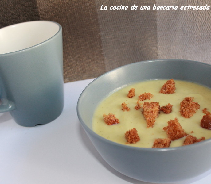 Receta de crema de puerro y calabacín