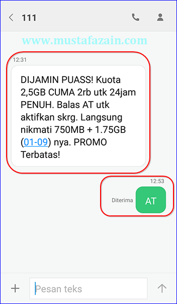 Cara Menghentikan Langganan Paket Internet Tri 2 5gb 2rb
