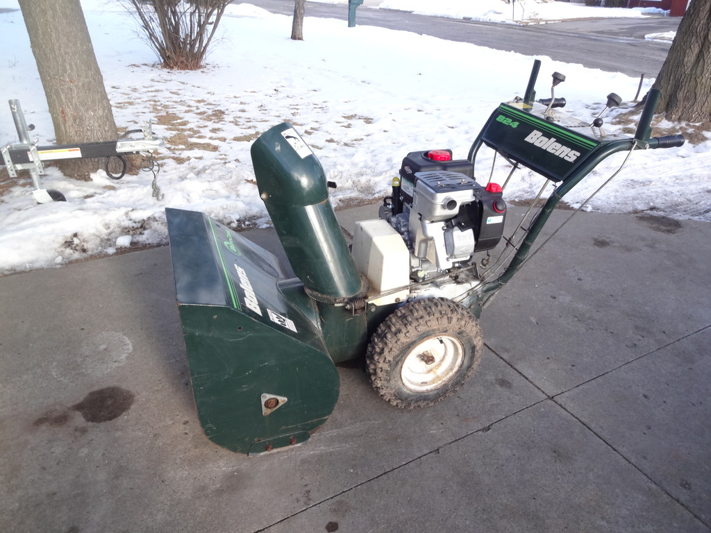 Snowblower Forum : Snow Blower Forums - Bolens 824 Re-power