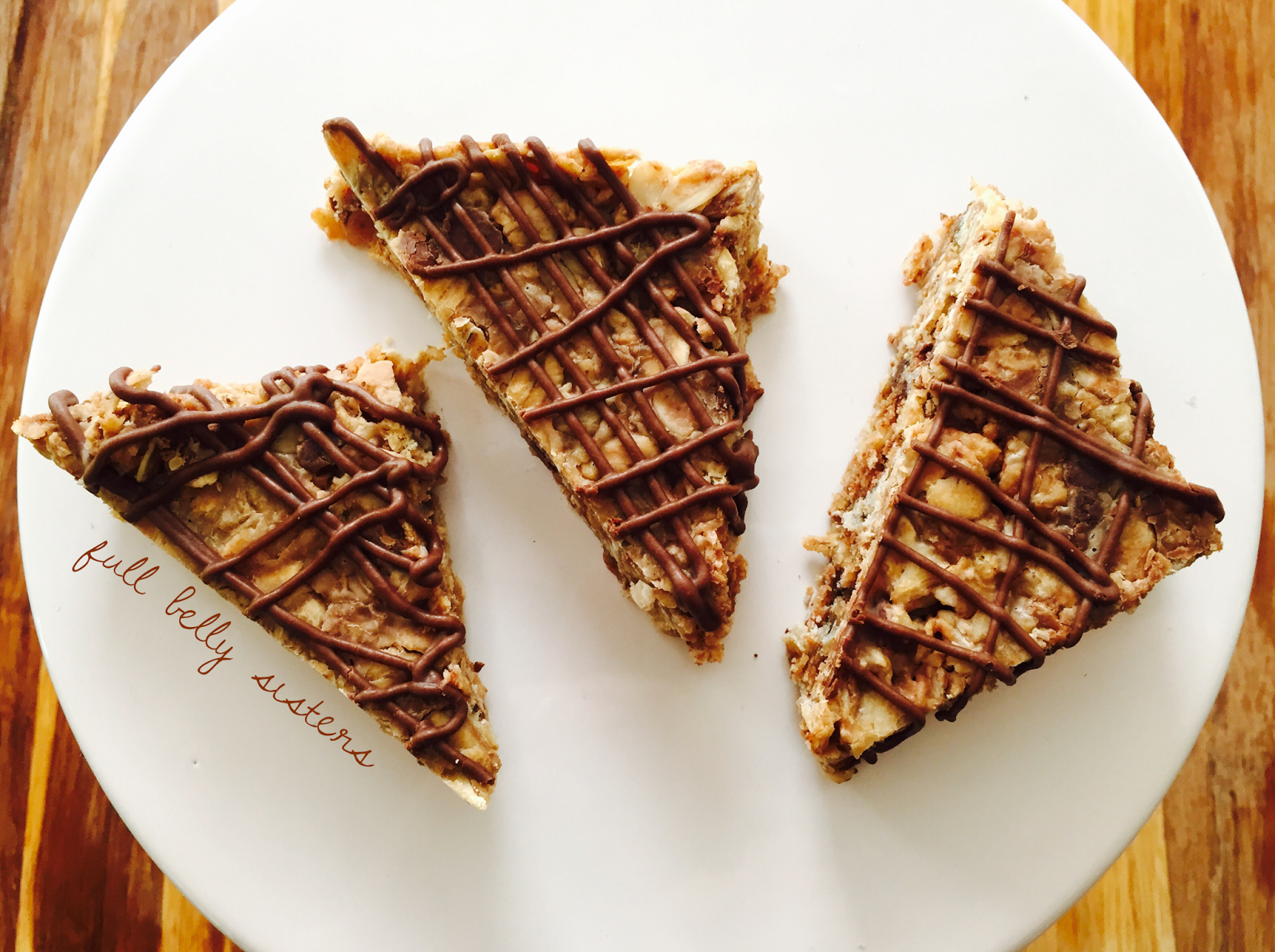 Chewy Chocolate Peanut Butter Granola Bar Treats