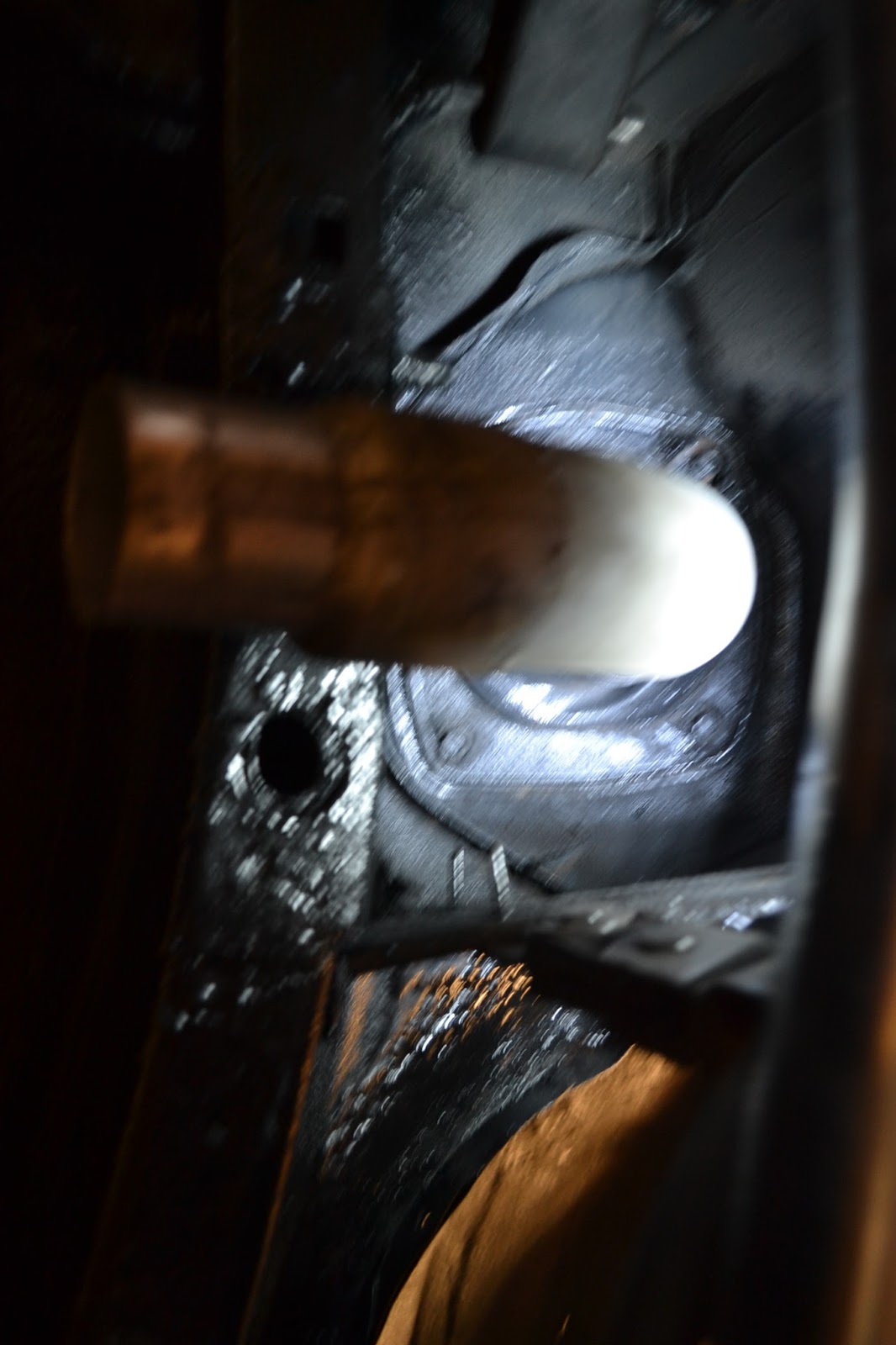 Fox Body Mustang Restoration Installing the Body to Filler Tube seal