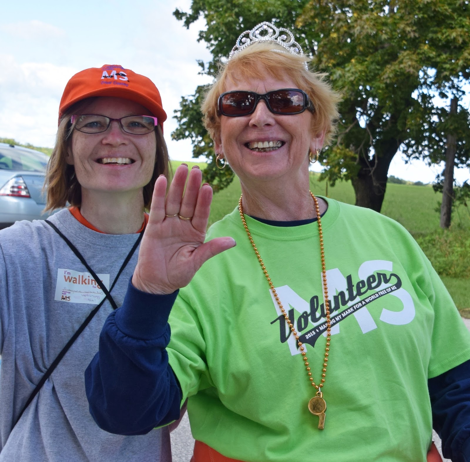 Challenge Walk MS in Door County, Wisconsin She’s the Queen of