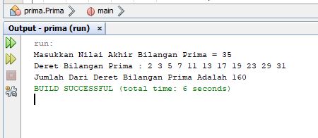 Contoh Program Java Menampilkan Bilangan Prima Kelas Programmer - Riset