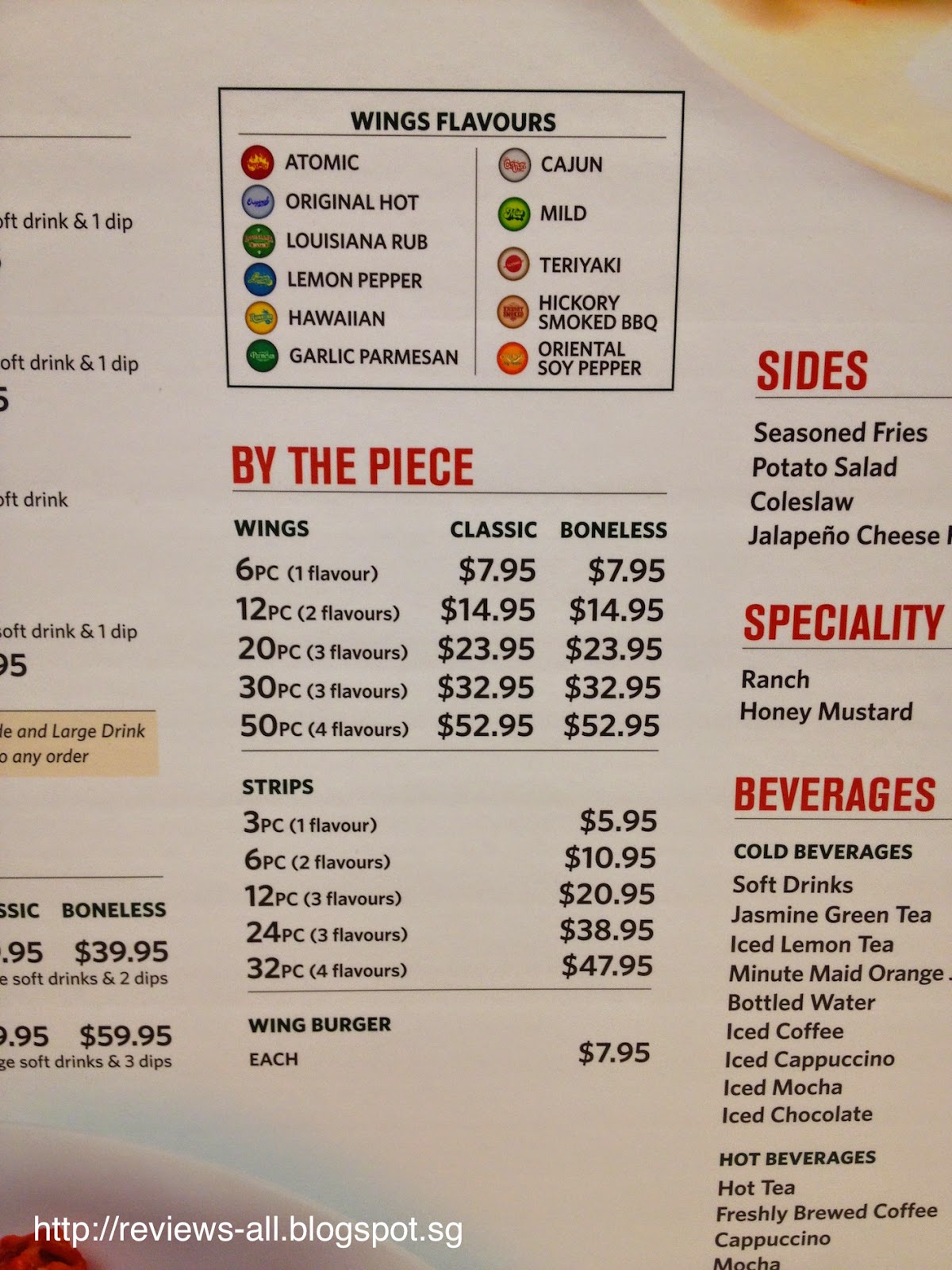 We&#039;ll Tell You - A&amp;W Couple&#039;s Blog: Wingstop Singapore - The Wing Experts (Bedok Mall Branch)