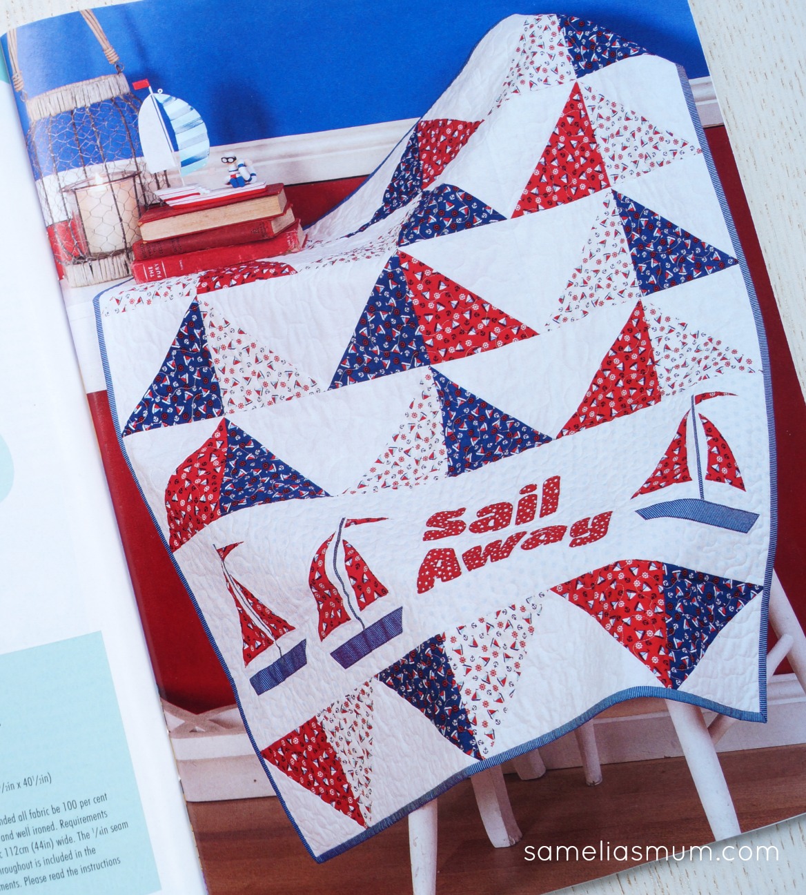 Tesela Quilt, Sail Away Quilt and MORE... Samelia's Mum