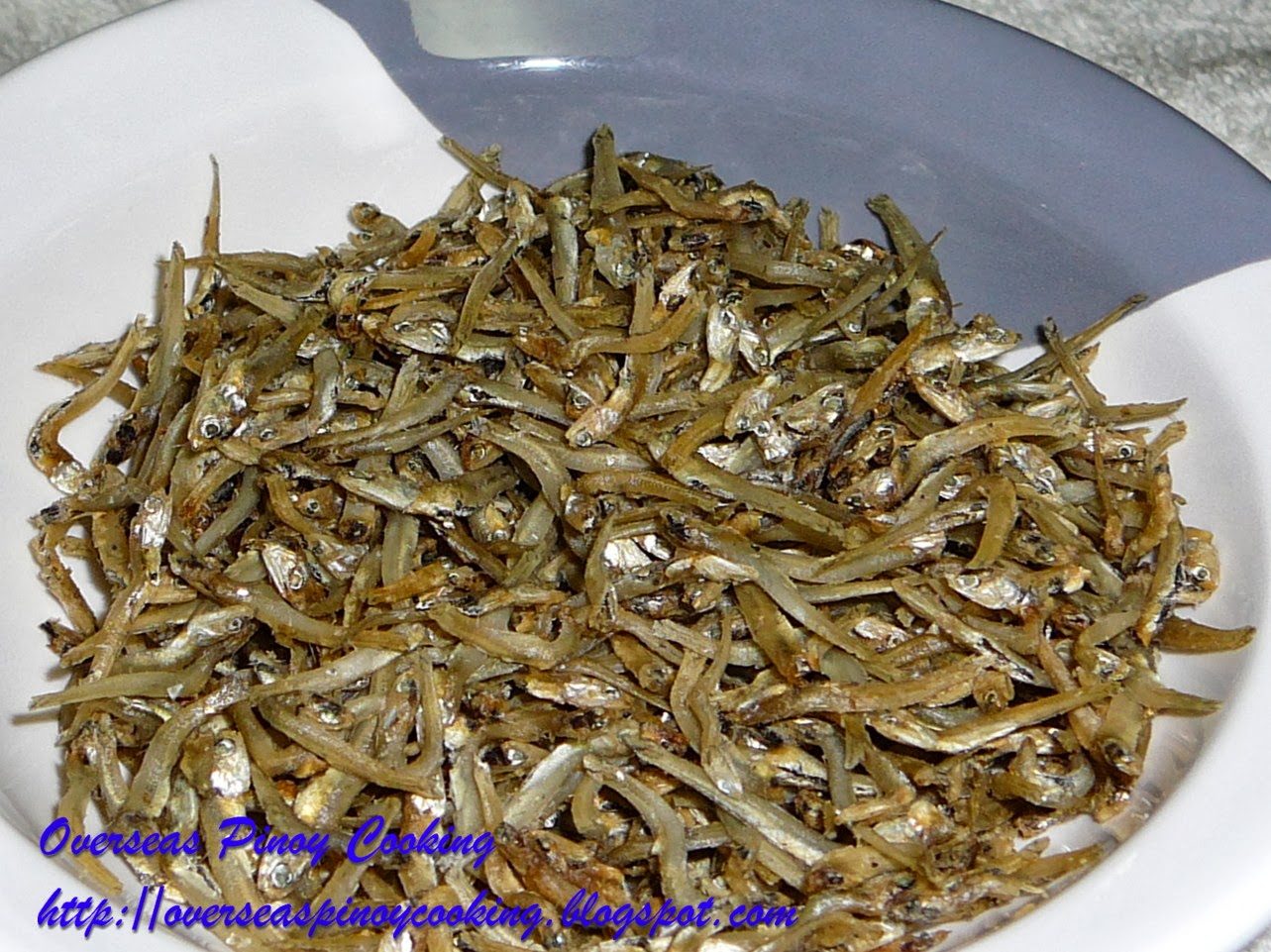 Dried Silver Fish, Daing na Dulong, Teri Asin