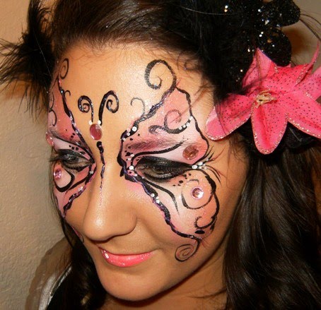 Body Paint Designs Bodies Paint Butterfly Face