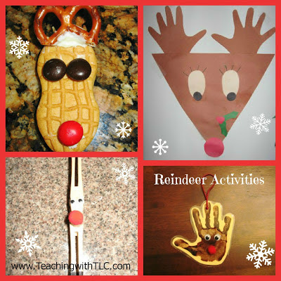 Teaching with TLC: Fun Reindeer Activities