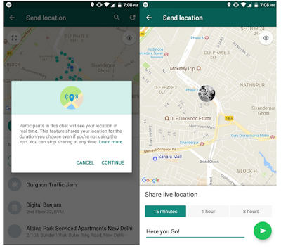 Cara Menggunakan Fitur Share Live Location Di WhatsApp, Begini Caranya