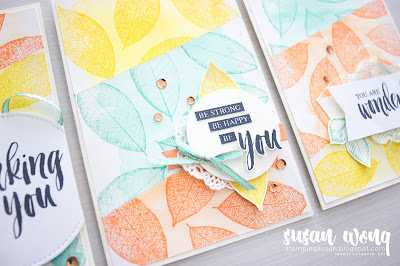 Set for Rooted In Nature by Stampin' Up! Card Class - Stamping Susan Wong