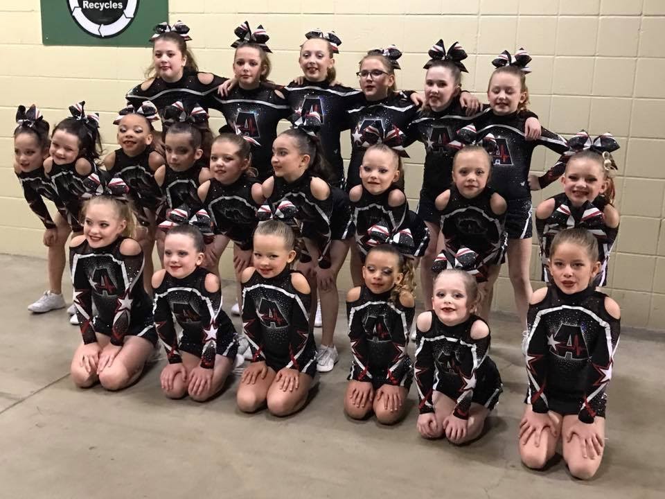 Girls in San Antonio American Cheer Power