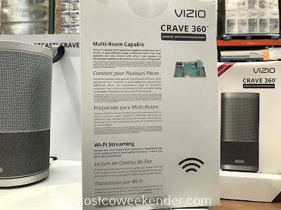 No need to have a large stereo system when you have the Vizio Crave 360 SmartCast Speaker