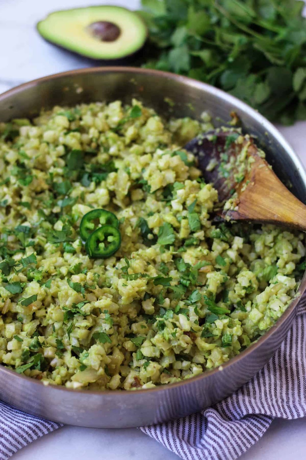 AVOCADO CAULIFLOWER RICE Diary Self Cooking