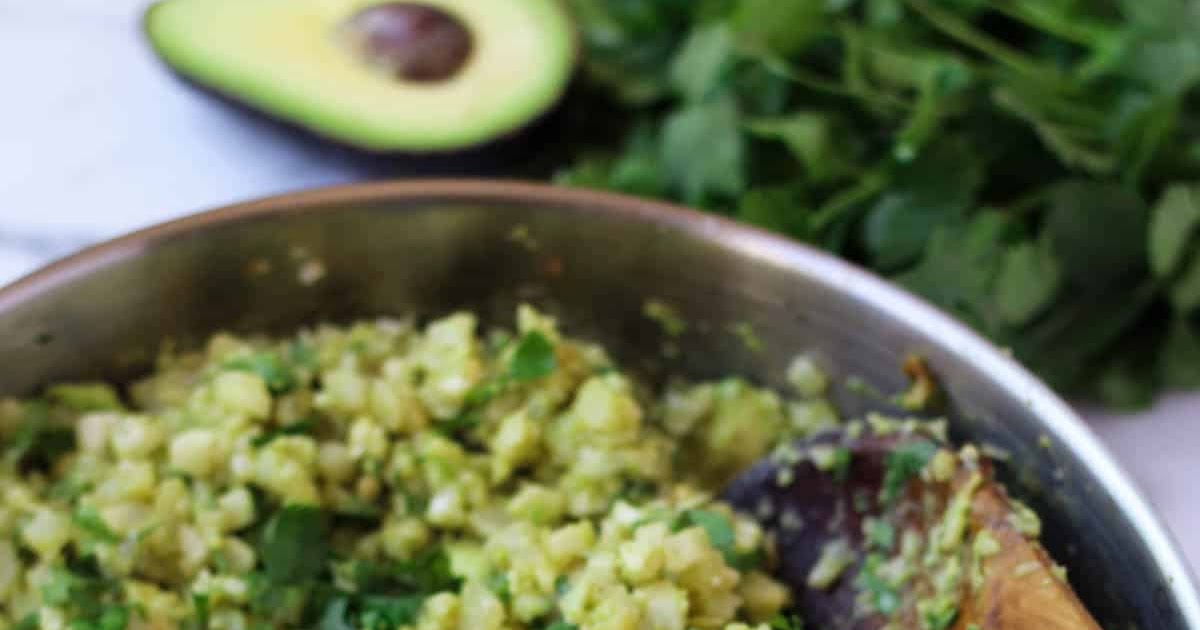 AVOCADO CAULIFLOWER RICE Diary Self Cooking
