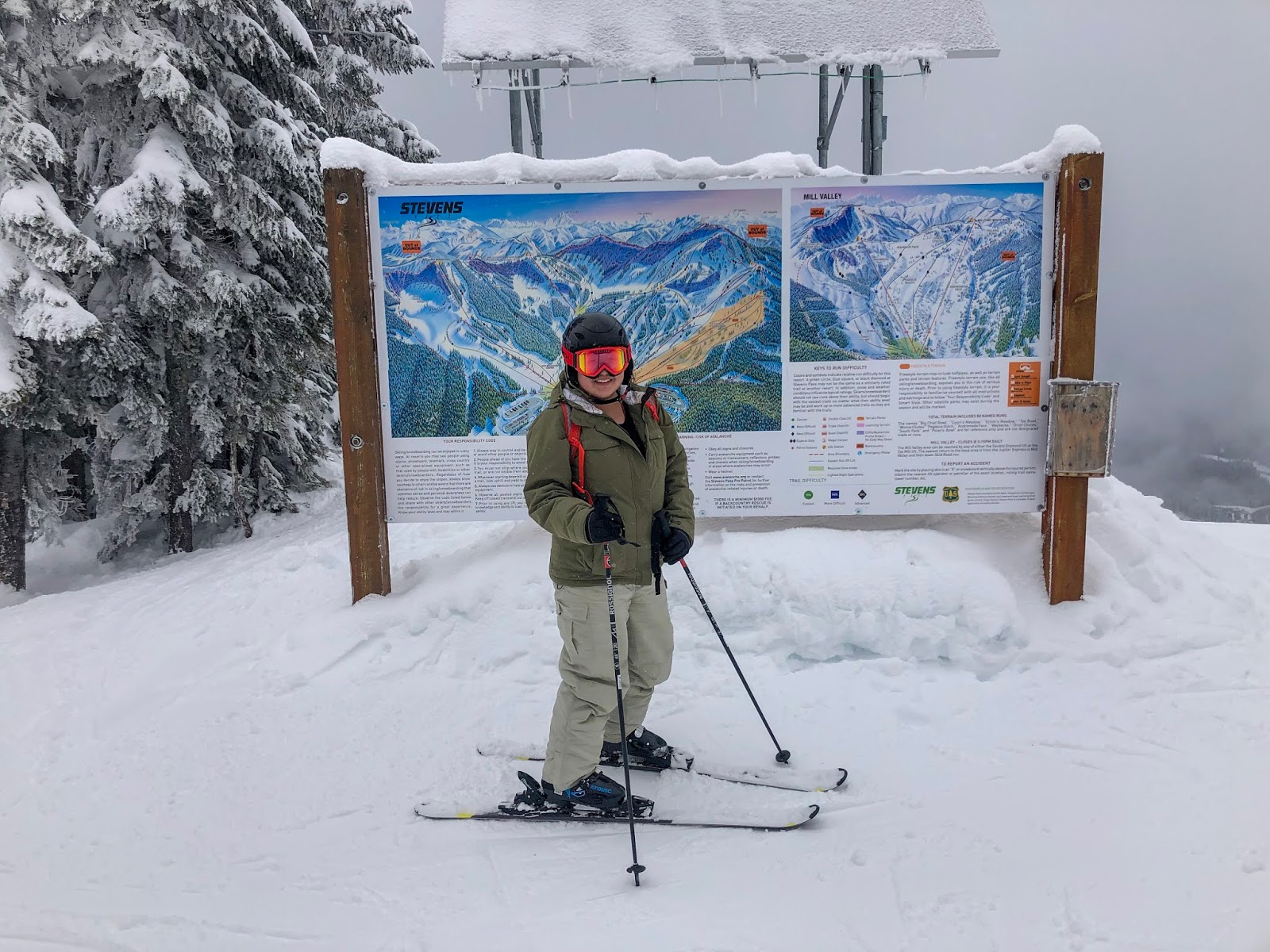 Doris the Explorist Skiing 101 How Much Does It Cost to Ski in WA vs. CA?