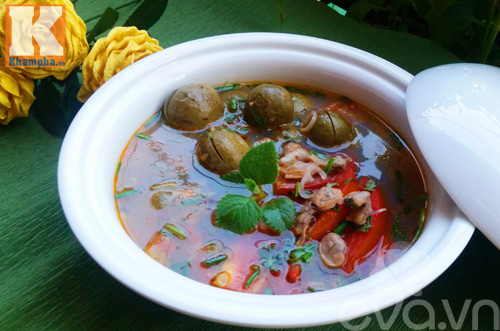 Canh ngao nấu sấu chua ngon cơm Canh ngao nấu sấu chua ngon cơm