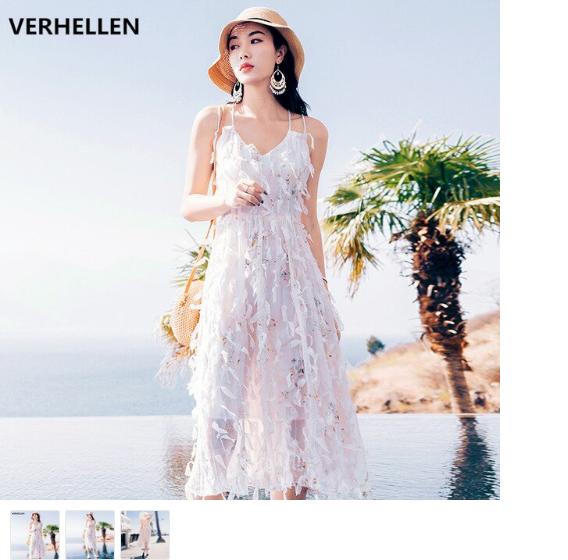 Chiffon Dress Midi Length - White Dresses For Women - White Formal Dresses Australia - Next Uk Sale