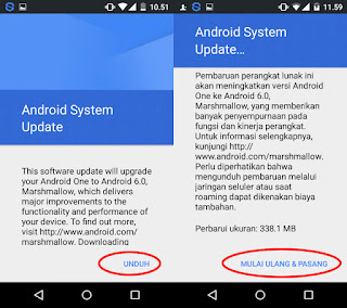 Cara upgrade os android Cara upgrade os android
