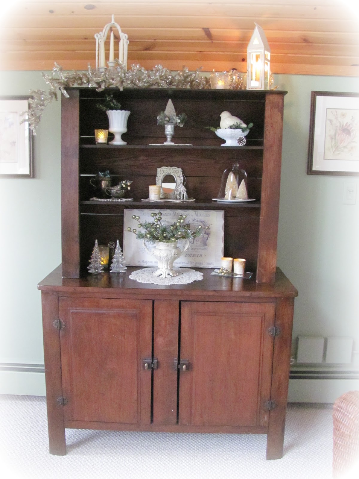 My Shabby Chateau My Christmas Hutch