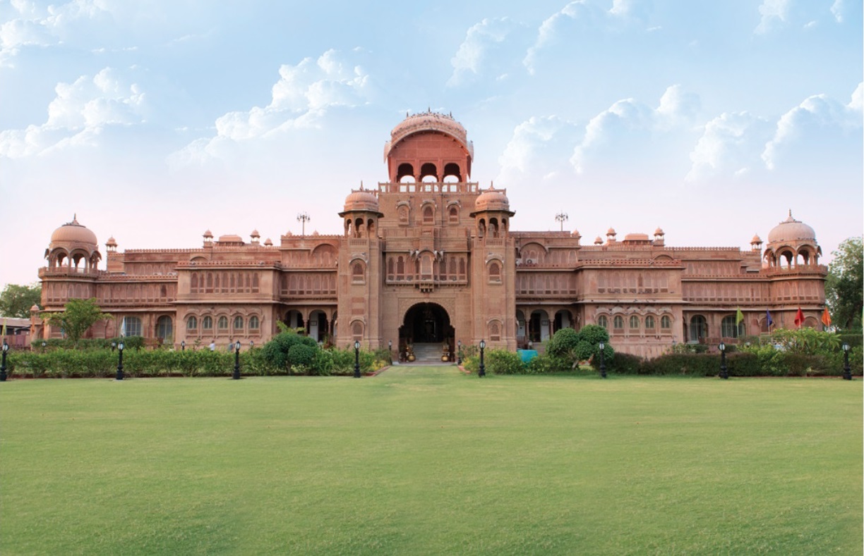The Cultural Heritage of India * Laxmi Niwas Palace in Bikaner A
