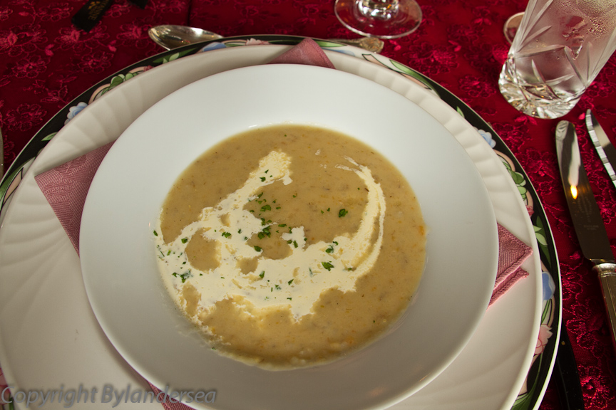 By~Lander~Sea Food Tales: Titanic's Nine Course First Class Dinner