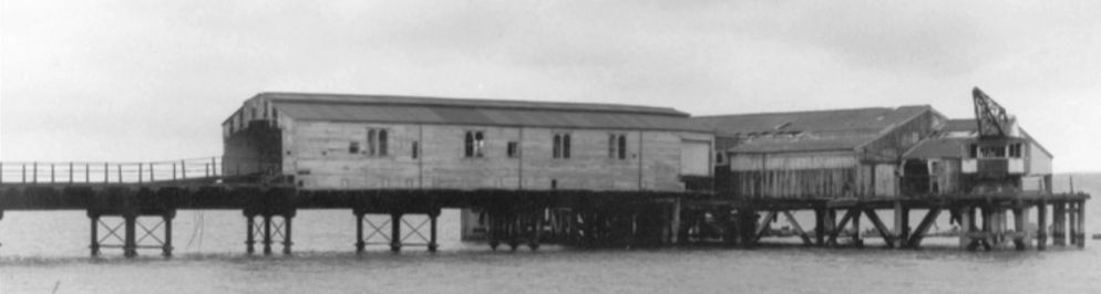 The pier in RN days