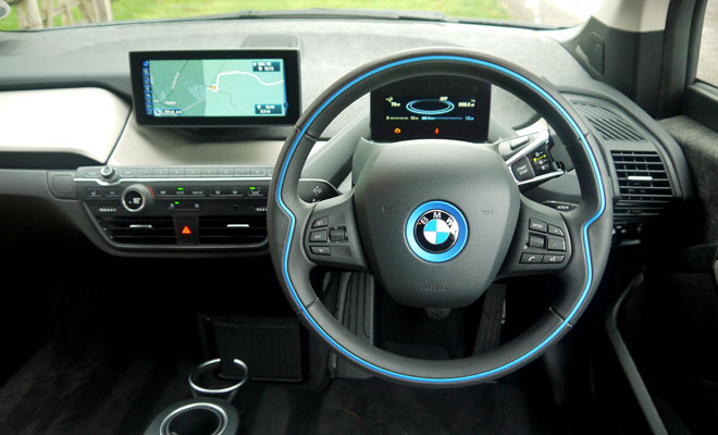 BMW i3 cockpit