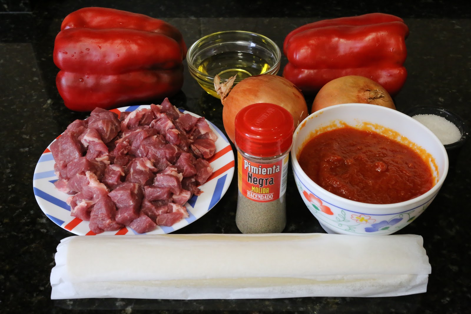 Cocina andaluza Empanada de carne