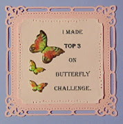Butterfly Badge