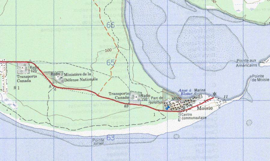 Camping Canadian CFS Moisie and GATR Site
