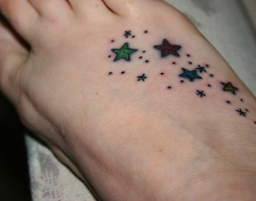 tattoos on foot