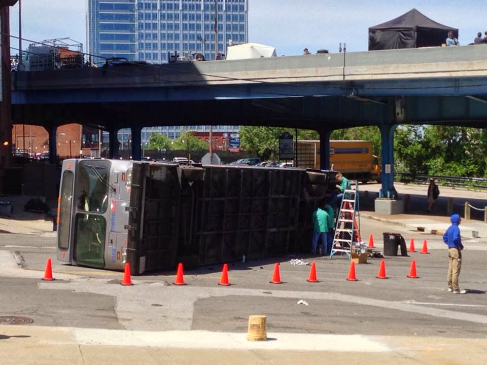 Filming Captain America: The Winter Solider on the Shoreway
