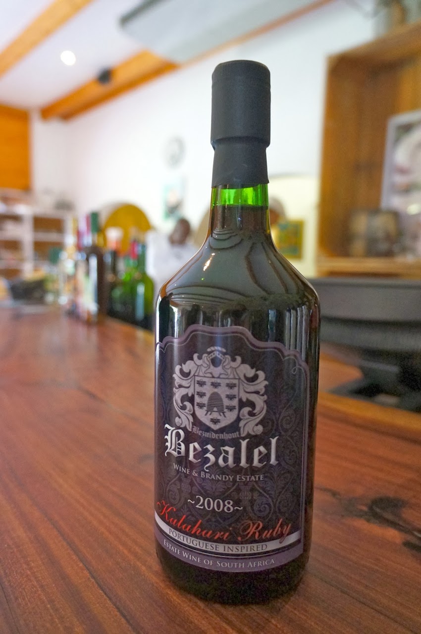 The best port wine in South Africa is in a winery in Uppington