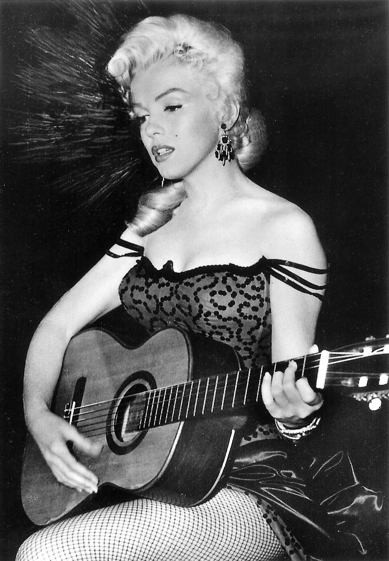 photos guitar Guitar vintage pictures Vintage  of actresses Photography Vintage
