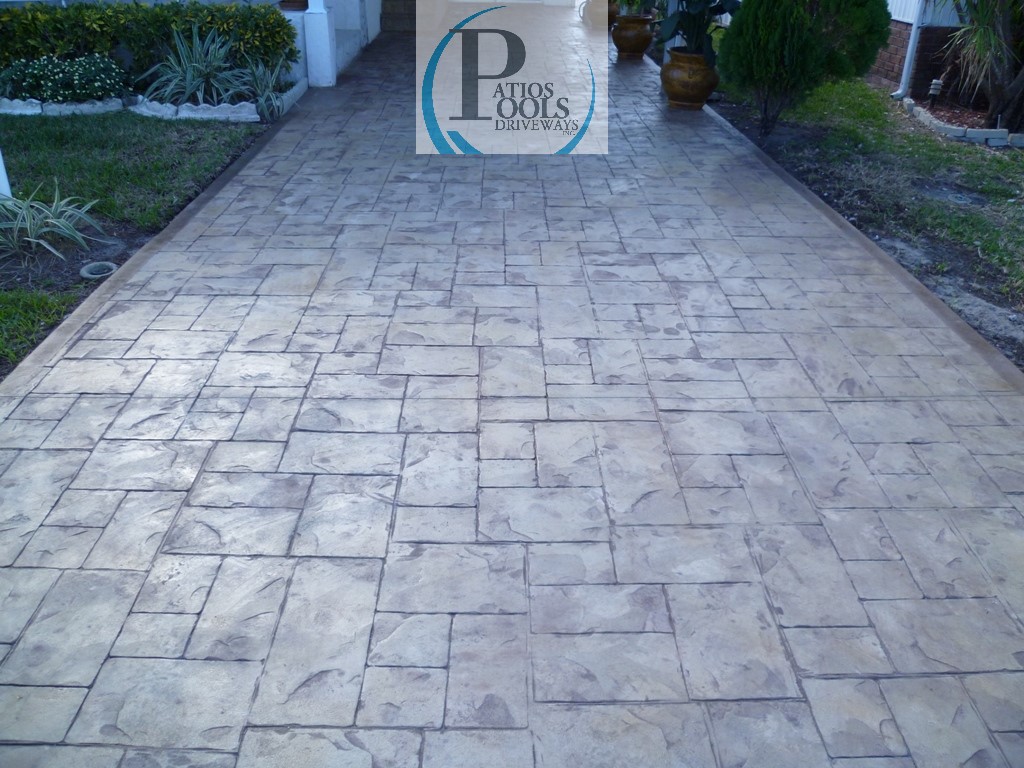 Decorative Concrete The many faces for your driveway, patio, or pool