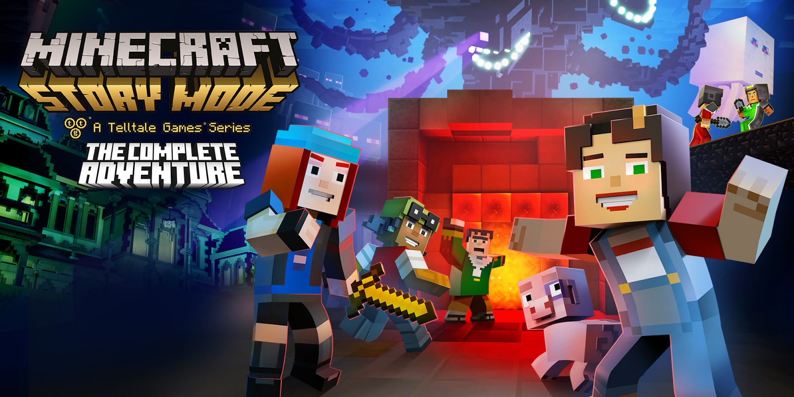 Minecraft: Story Mode - The Complete Adventure será lançado no Switch em 22 de agosto - Nintendo ...
