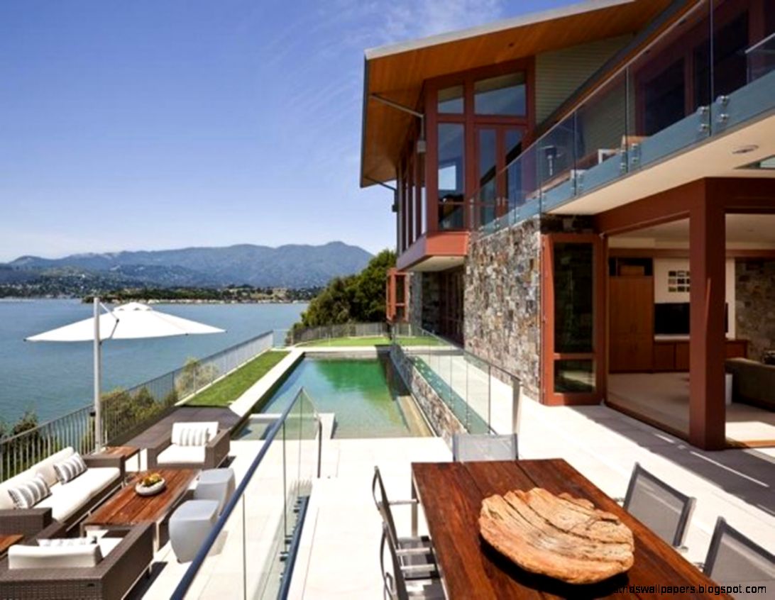 Natural Beach House Designs Wallpaper   Home Decor Wallpapers