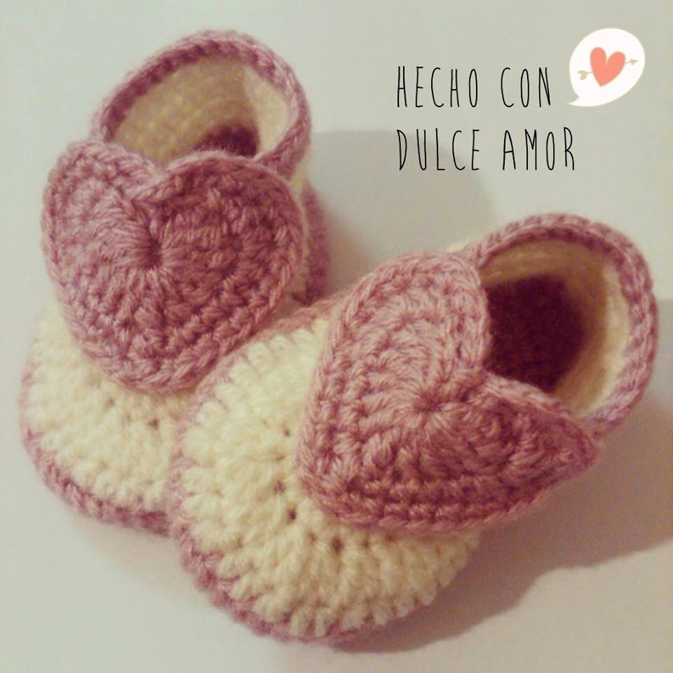 Escarpines crochet zapatitos tejidos crochet para niña paso a paso