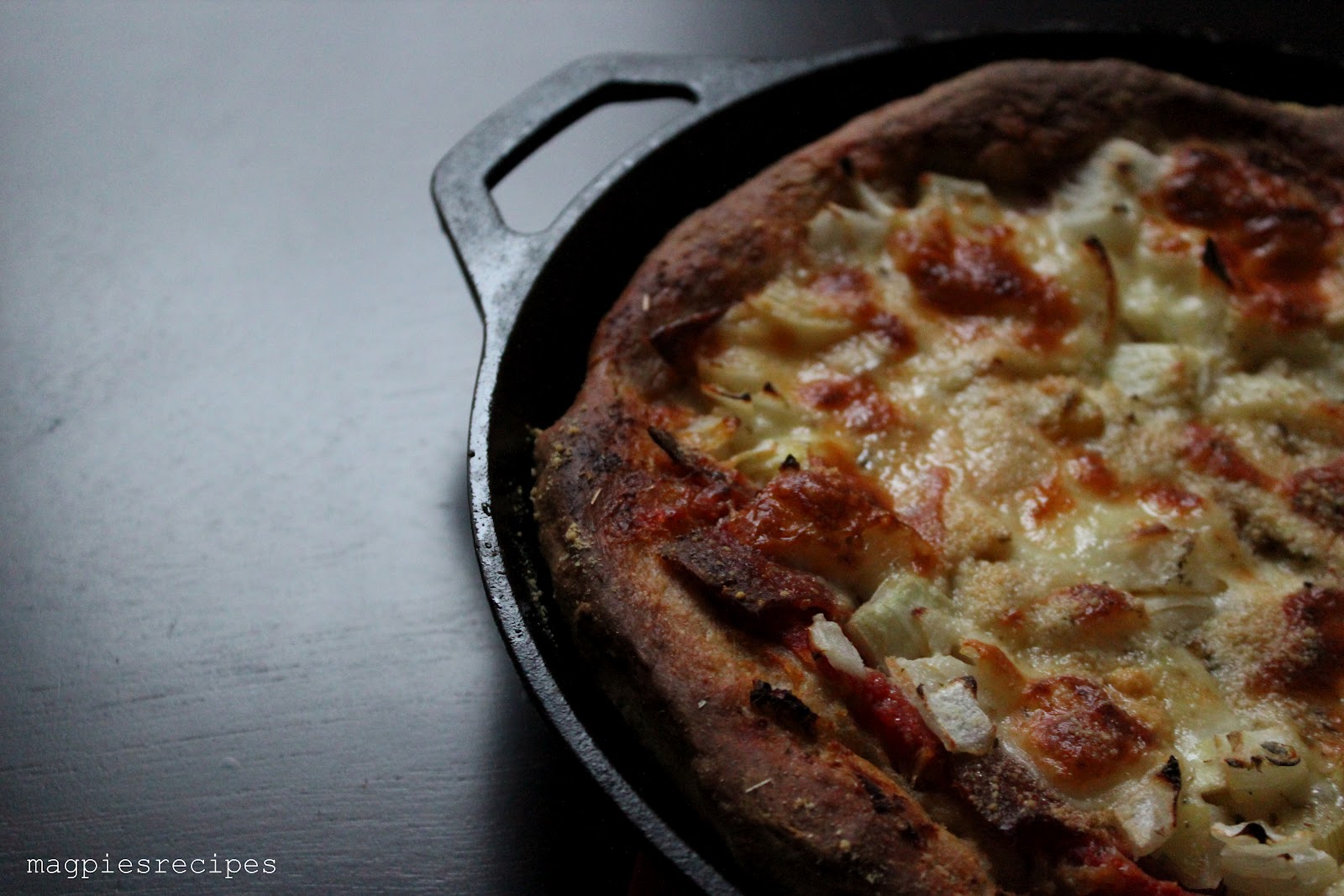 Magpie's Recipes Pizza for two with quick & easy homemade Challah dough