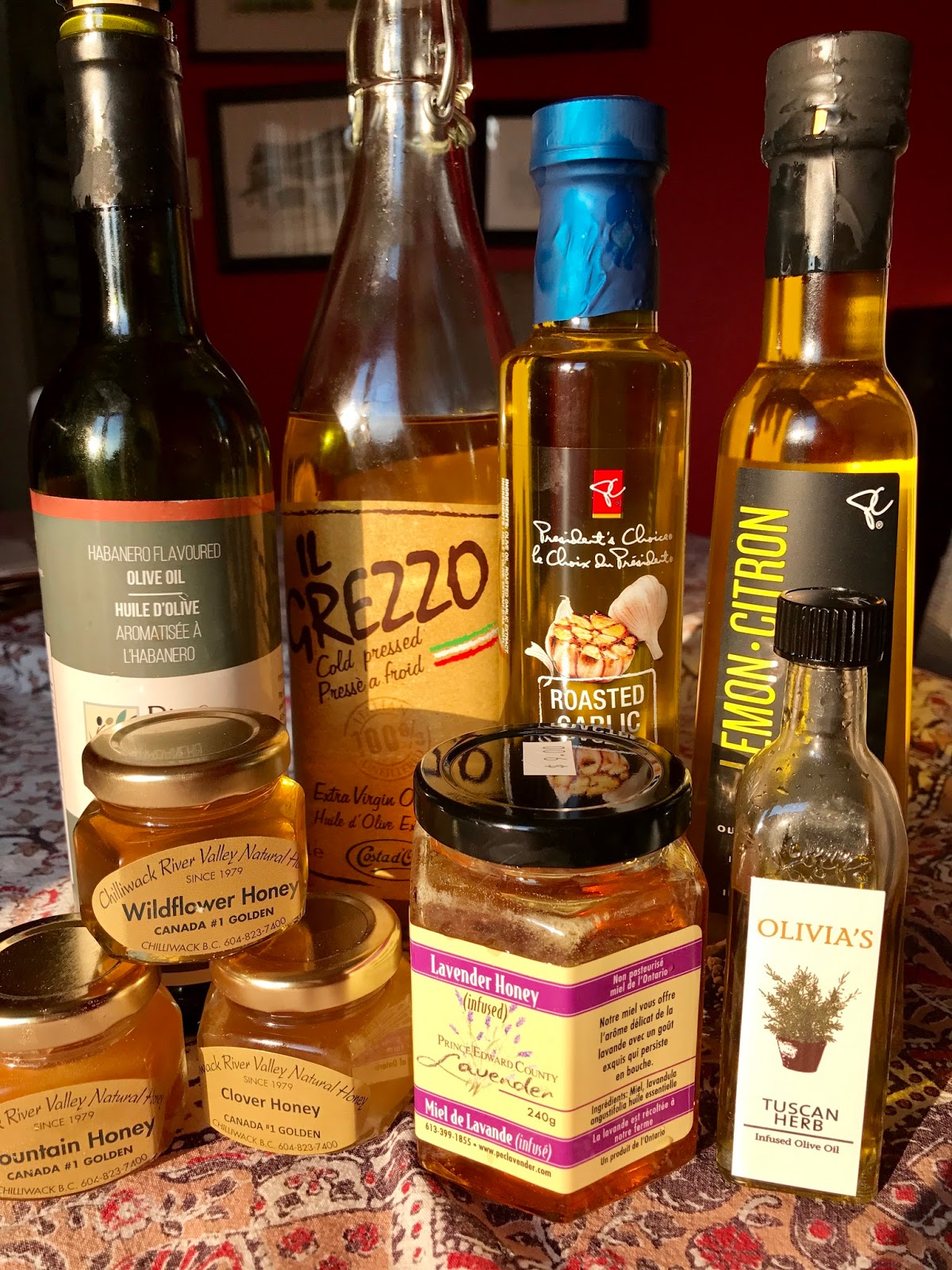 Musings of a House Cat MY OLIVE OIL AND HONEY OBSESSION