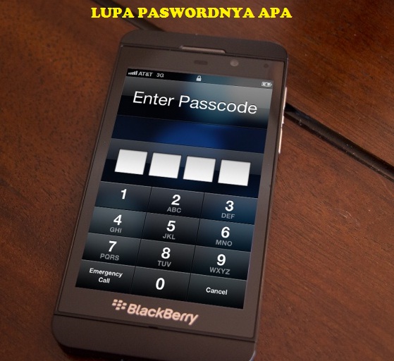 All Type Blackberry Cara Atasi Lupa Password Layar Kunci Pada