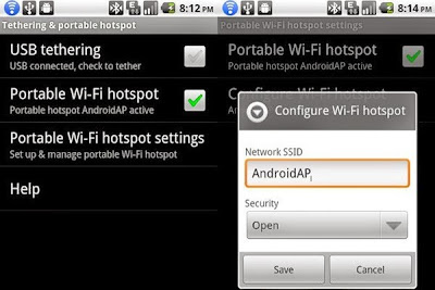 TIPS Cara Membuat WIFI Sendiri Setting Hotspot HP Android
