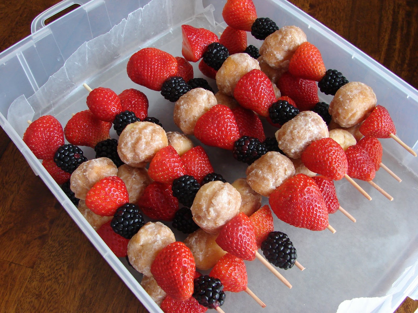 A Bear in the Kitchen Breakfast Kabobs