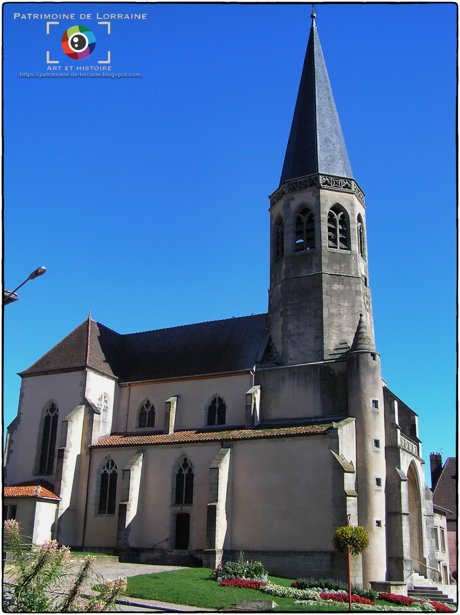 PATRIMOINE DE LORRAINE CHATELSURMOSELLE (88) Eglise SaintLaurent